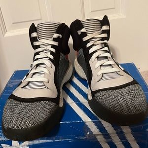 Adidas Marquee Boost. Black & White